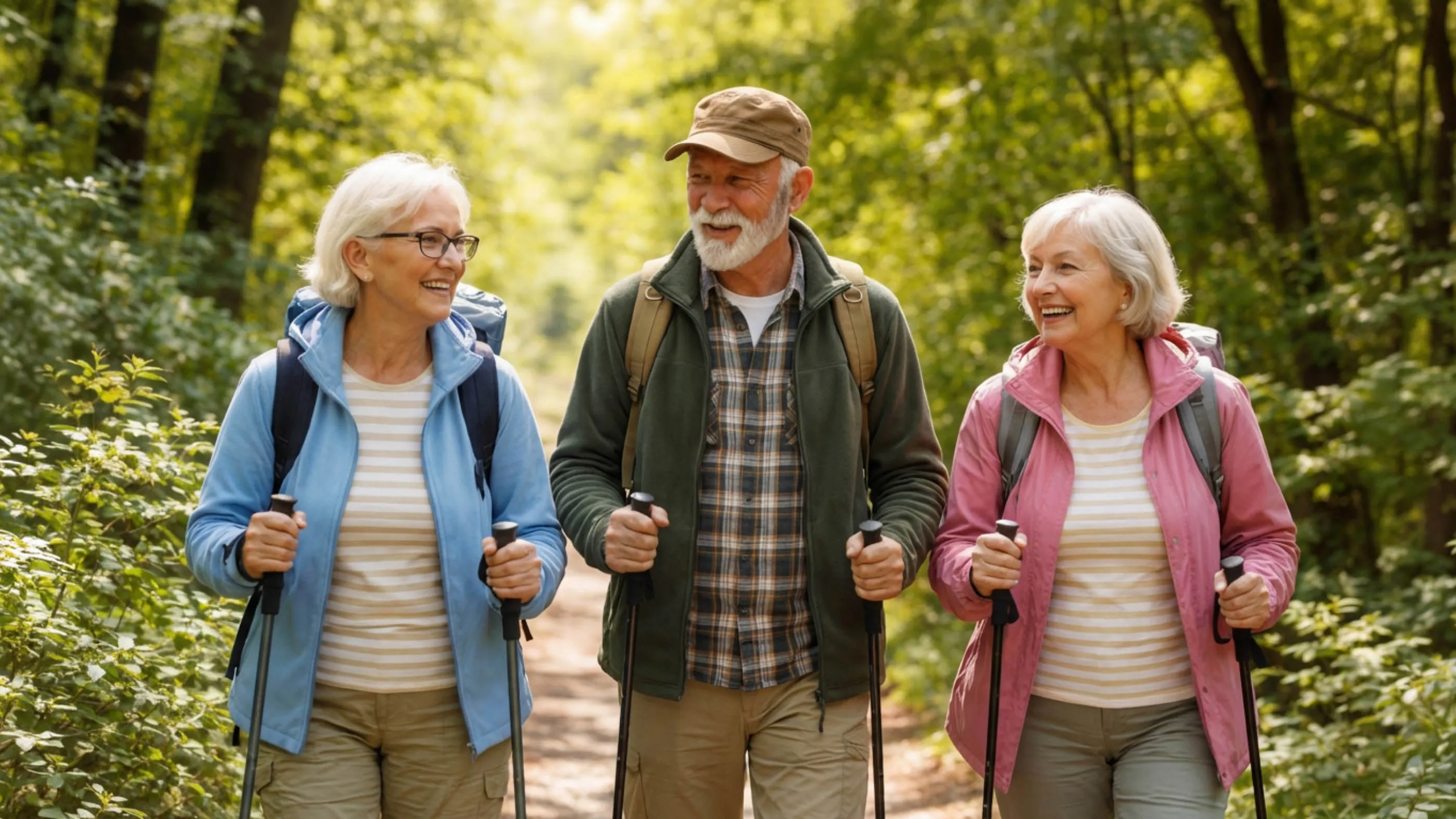 Eine kürzlich pensionierte Frau geniesst ihre Pensionierung.