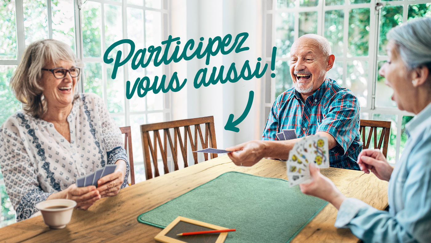 Les seniors jouent au jass
